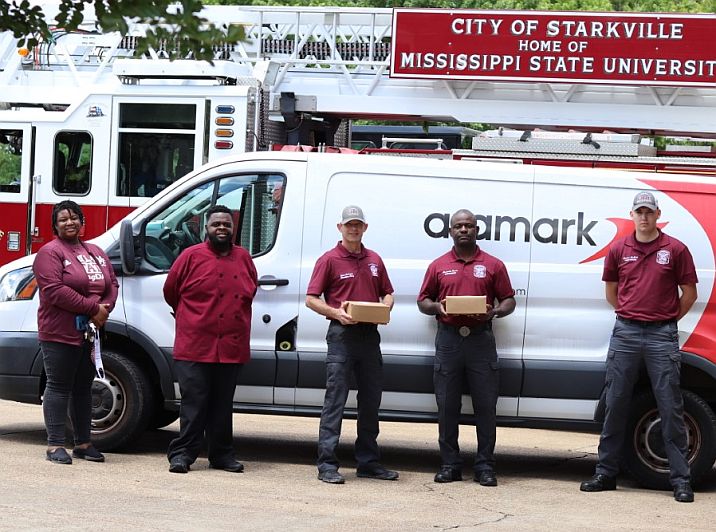 Adrienne with Starkville fire department
